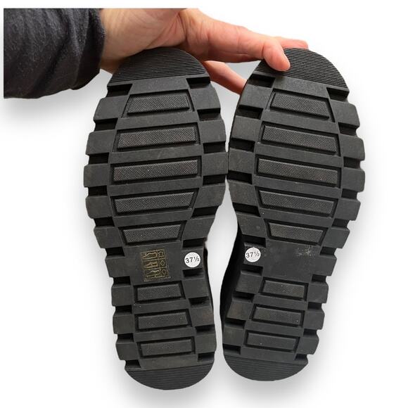 Free People London Calling platform over the knee suede boots NEW - Picture 12 of 14